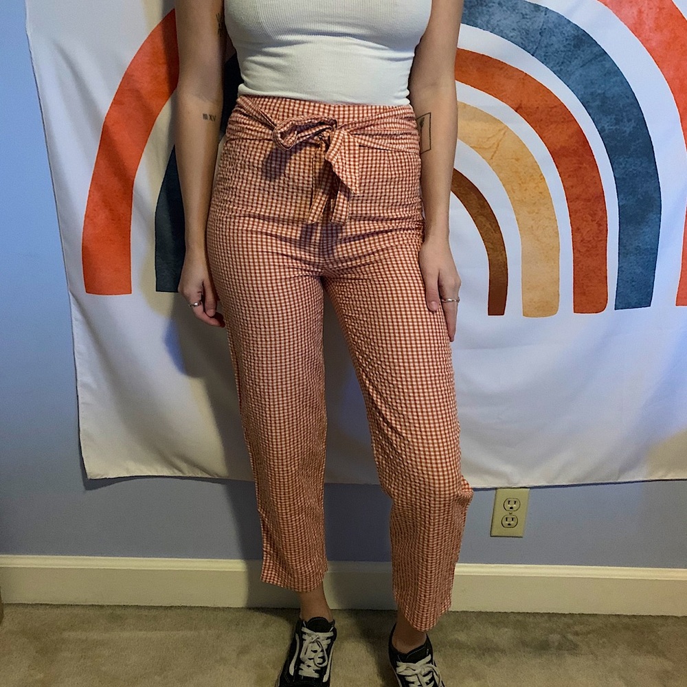 Checkered pants